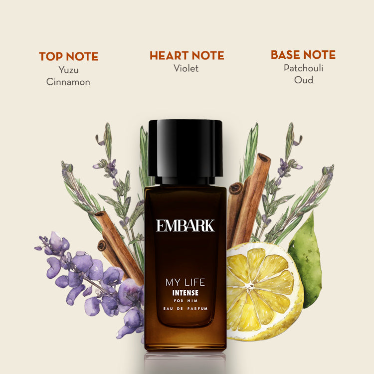 2-Piece Giftset - My Life Intense For Him & My Dream Intense For Her - Eau De Parfum (EDP) Embark Perfumes Best Perfume for men Best Perfume for women Buy Perfume Online Best Perfume for Her Best Perfume for Her Long Lasting Perfumes