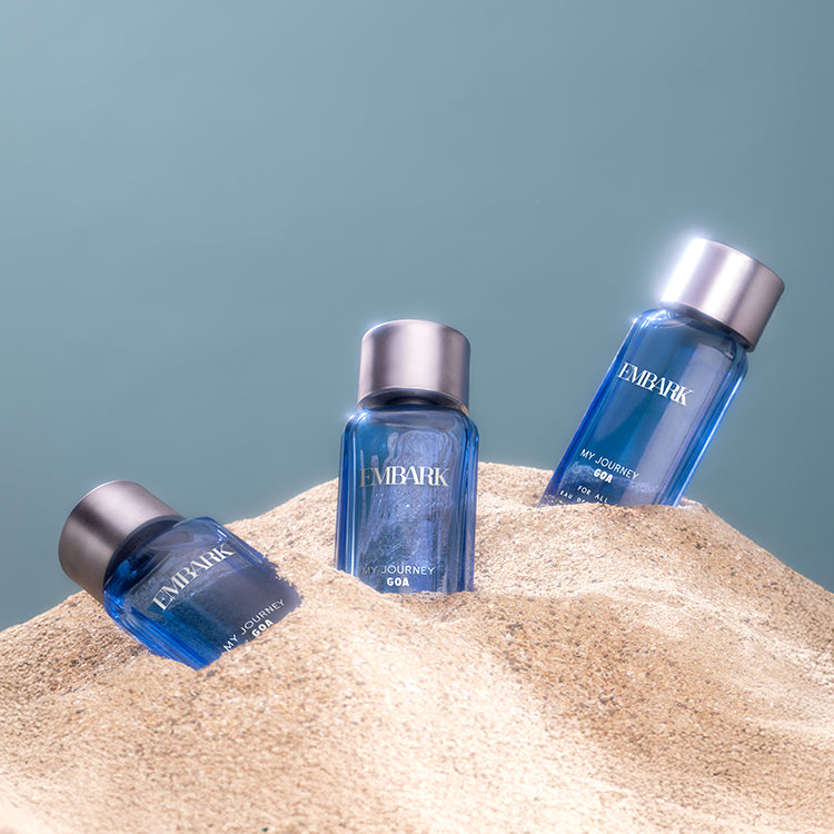 Journey Goa For All - Eau De Parfum (EDP) Embark Perfumes Best Perfume for men Best Perfume for women Buy Perfume Online Best Perfume for Her Best Perfume for Her Long Lasting Perfumes