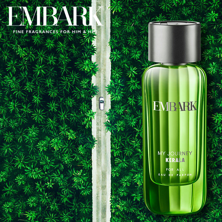 Journey Kerala For All - Eau De Parfum (EDP) Embark Perfumes Best Perfume for men Best Perfume for women Buy Perfume Online Best Perfume for Her Best Perfume for Her Long Lasting Perfumes