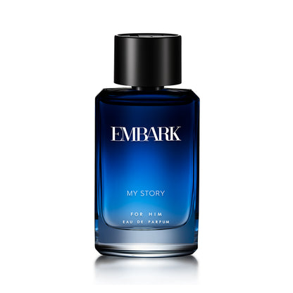 My Story For Him - Eau De Parfum (EDP) Embark Perfumes Best Perfume for men Best Perfume for women Buy Perfume Online Best Perfume for Her Best Perfume for Her Long Lasting Perfumes