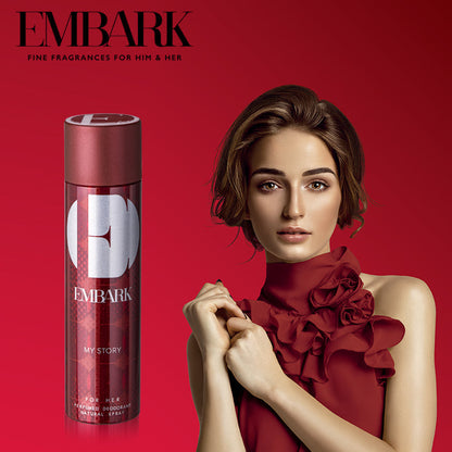 My Story For Her - Perfumed Deodorant Embark Perfumes Best Perfume for men Best Perfume for women Buy Perfume Online Best Perfume for Her Best Perfume for Her Long Lasting Perfumes