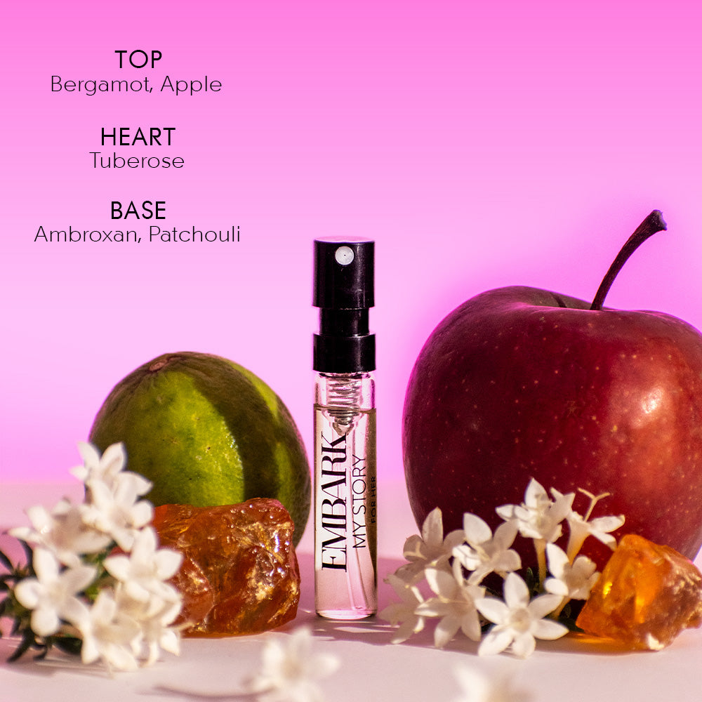 Discovery Set For Her - Eau De Parfum (EDP) - 4 x 2 ml Embark Perfumes Best Perfume for men Best Perfume for women Buy Perfume Online Best Perfume for Her Best Perfume for Her Long Lasting Perfumes