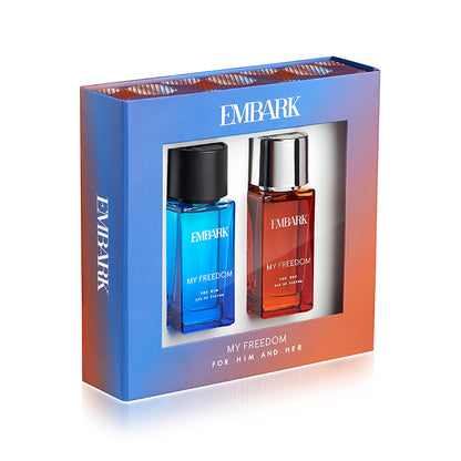 EMBARK 2-Piece Giftset - My Freedom For Him &amp; My Freedom For Her - Eau De Parfum (EDP)