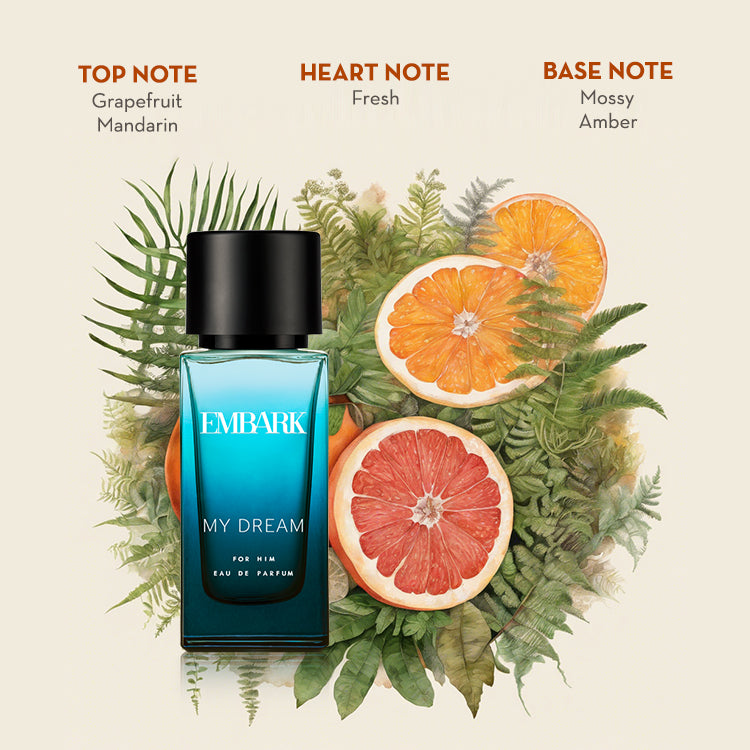 My Dream For Him - Eau De Parfum (EDP) Embark Perfumes Best Perfume for men Best Perfume for women Buy Perfume Online Best Perfume for Her Best Perfume for Her Long Lasting Perfumes