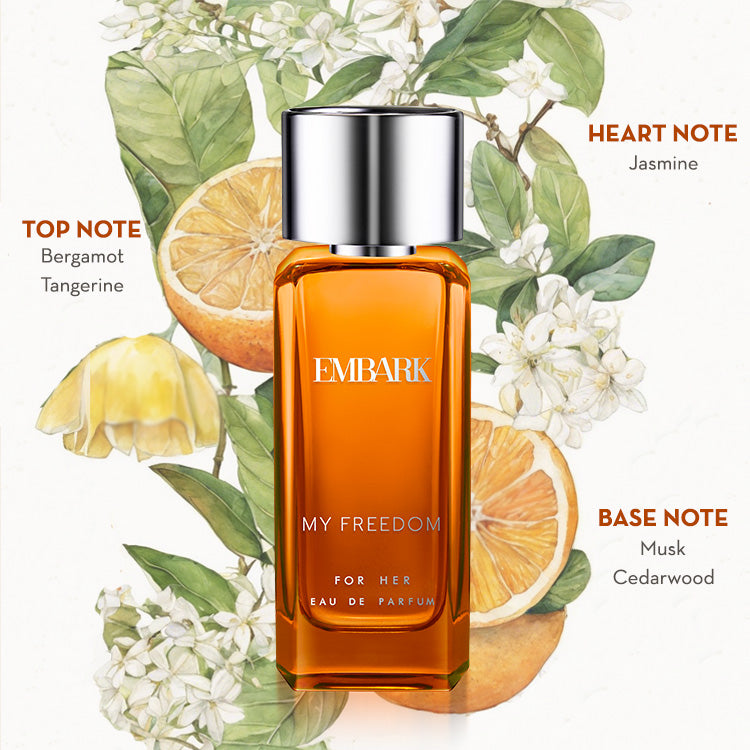 My Freedom For Her - Eau De Parfum (EDP) Embark Perfumes Best Perfume for men Best Perfume for women Buy Perfume Online Best Perfume for Her Best Perfume for Her Long Lasting Perfumes
