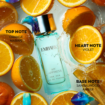 My Happiness For Her - Eau De Parfum (EDP) Embark Perfumes Best Perfume for men Best Perfume for women Buy Perfume Online Best Perfume for Her Best Perfume for Her Long Lasting Perfumes