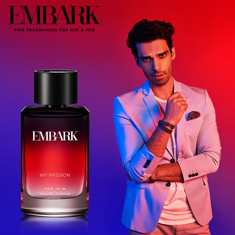 My Passion For Him - Eau De Parfum (EDP) Embark Perfumes Best Perfume for men Best Perfume for women Buy Perfume Online Best Perfume for Her Best Perfume for Her Long Lasting Perfumes