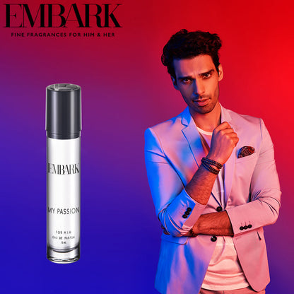 My Passion For Him - Eau De Parfum (EDP) Embark Perfumes Best Perfume for men Best Perfume for women Buy Perfume Online Best Perfume for Her Best Perfume for Her Long Lasting Perfumes